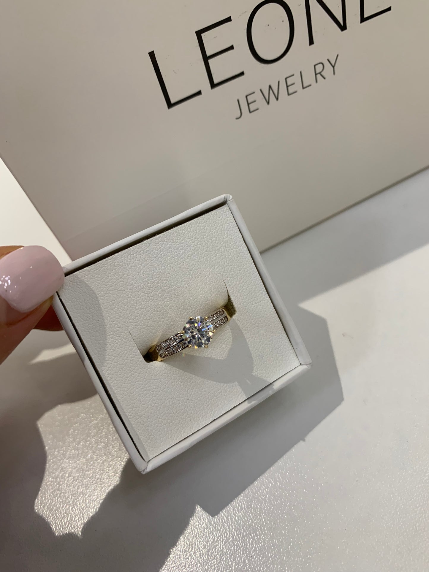 Engagement Ring - Oro 14k