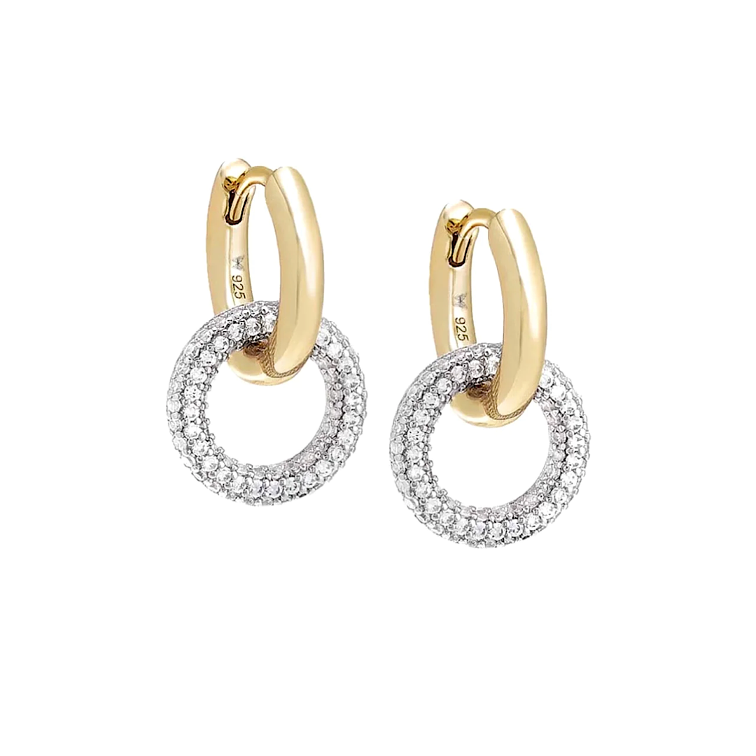Two Tone Hoops