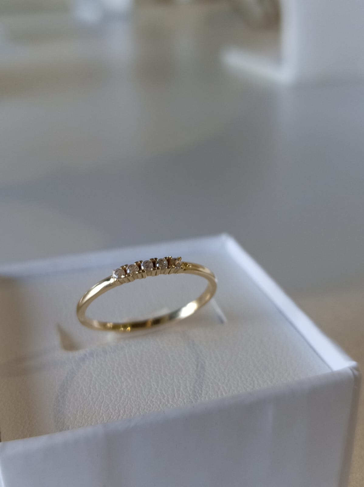 14k CZ Ring