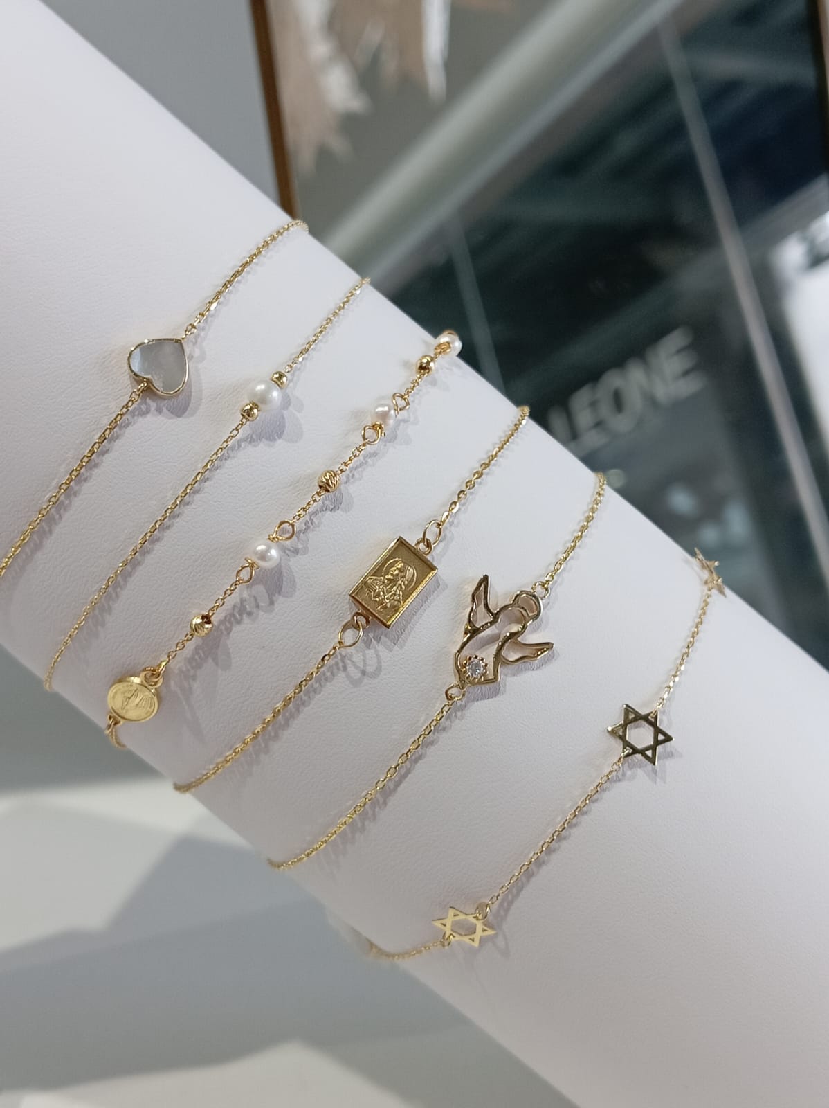 14k Pearl Bracelet
