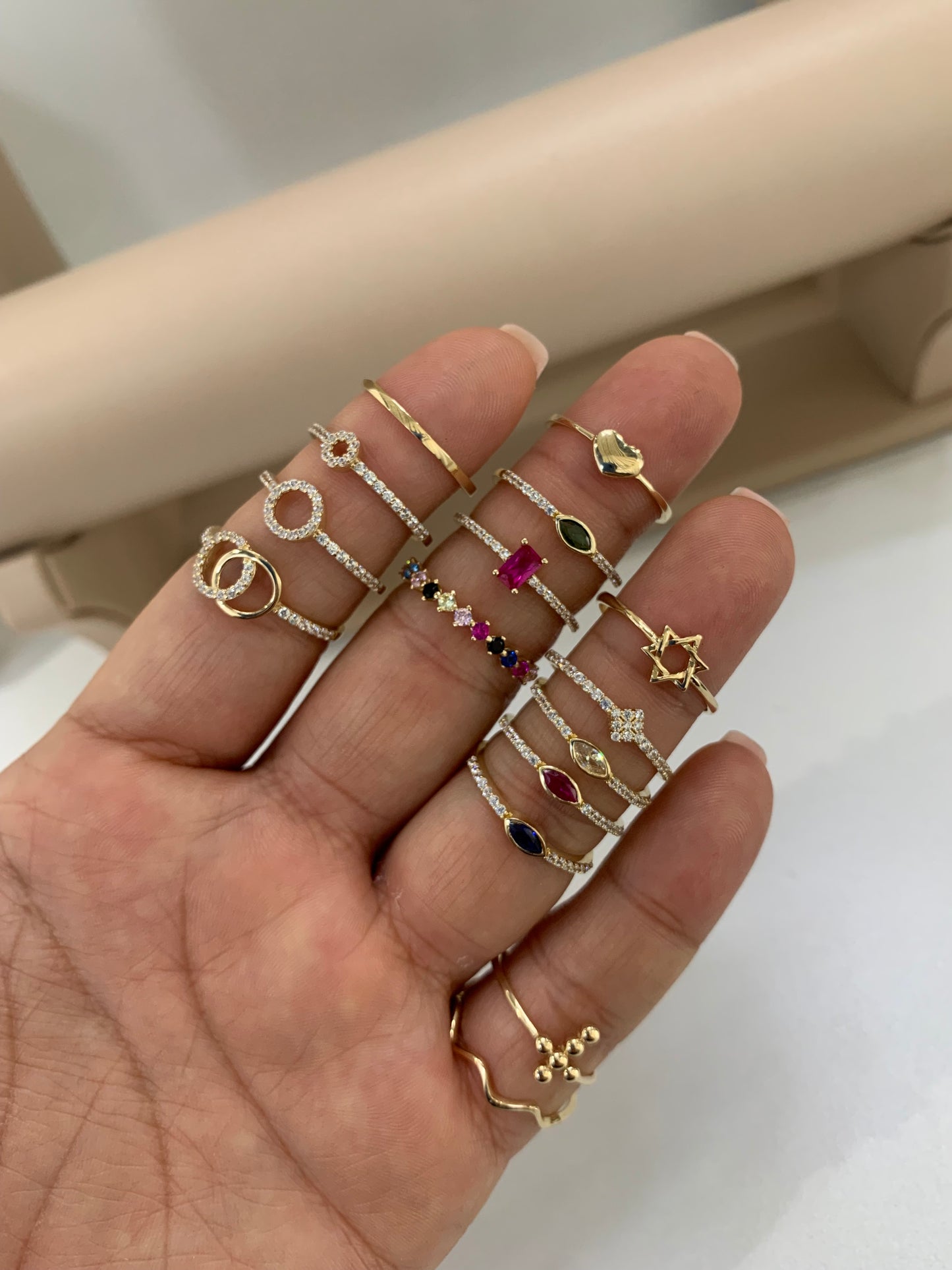 Estrella David - Oro 14k
