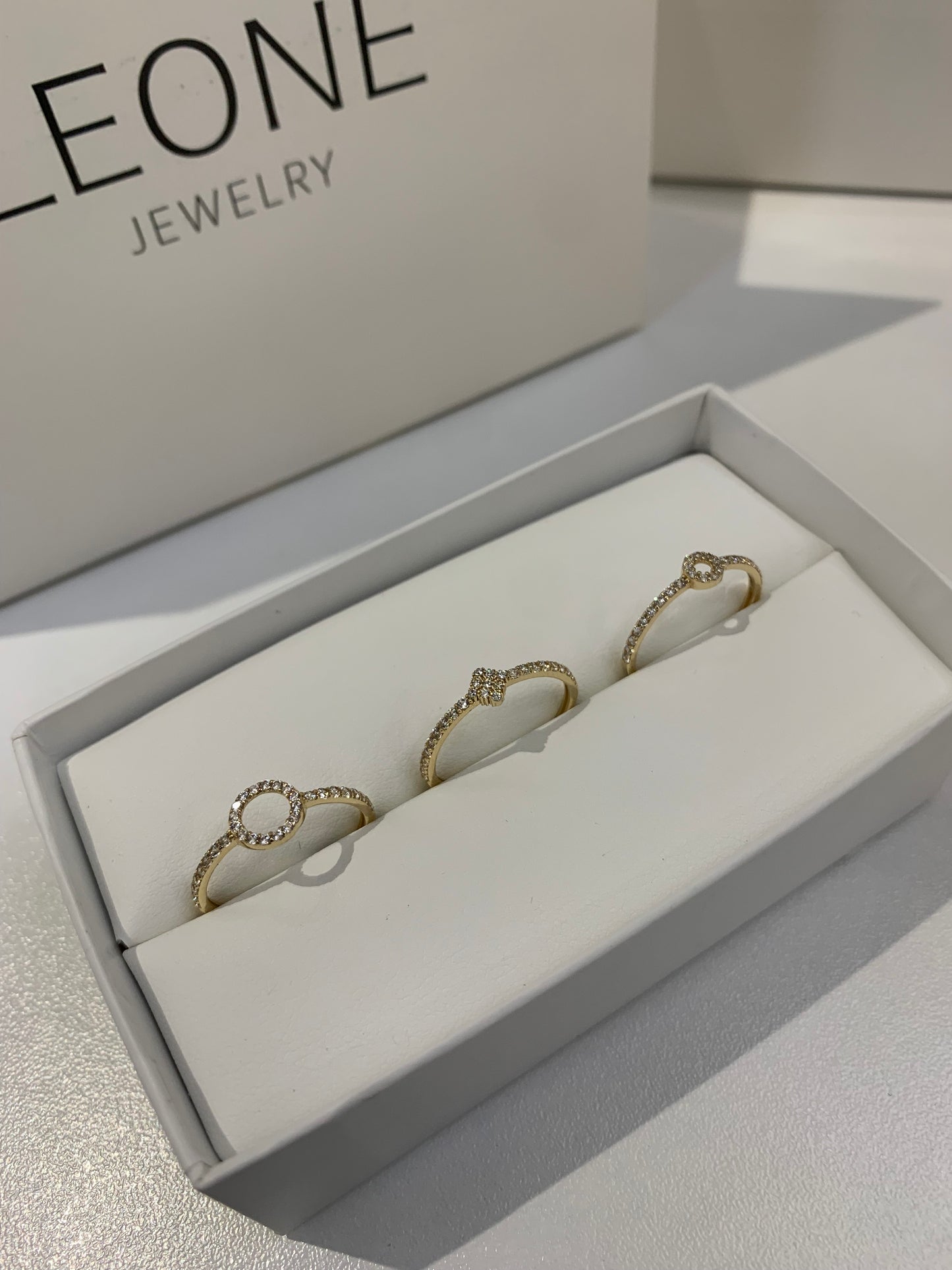 CZ Ring - Oro 14k