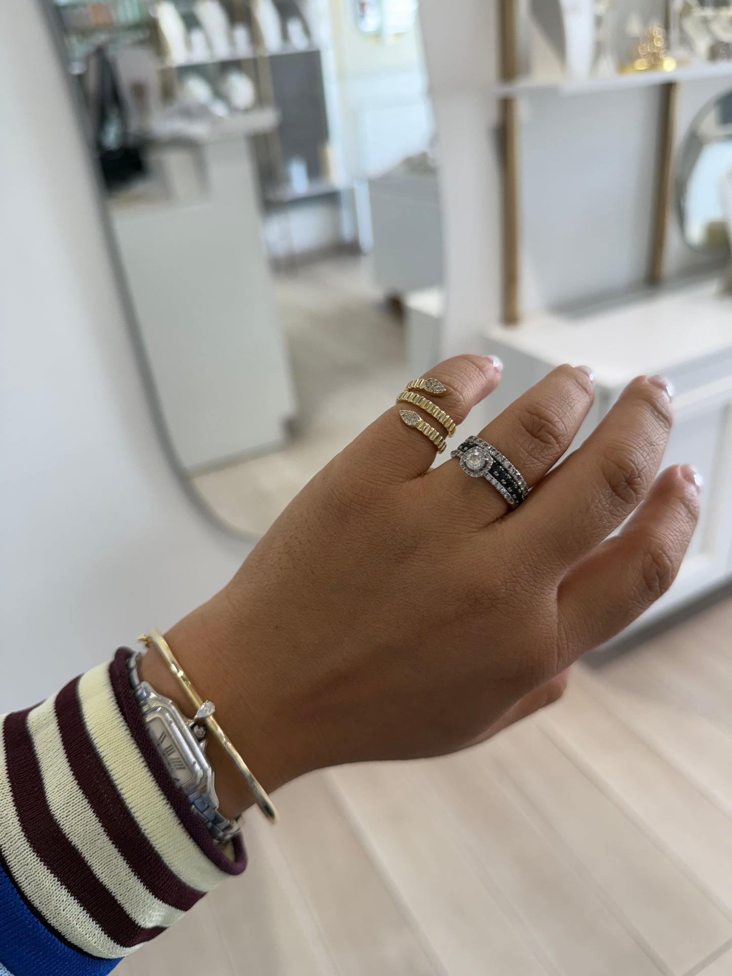 Spiral Pinky Ring