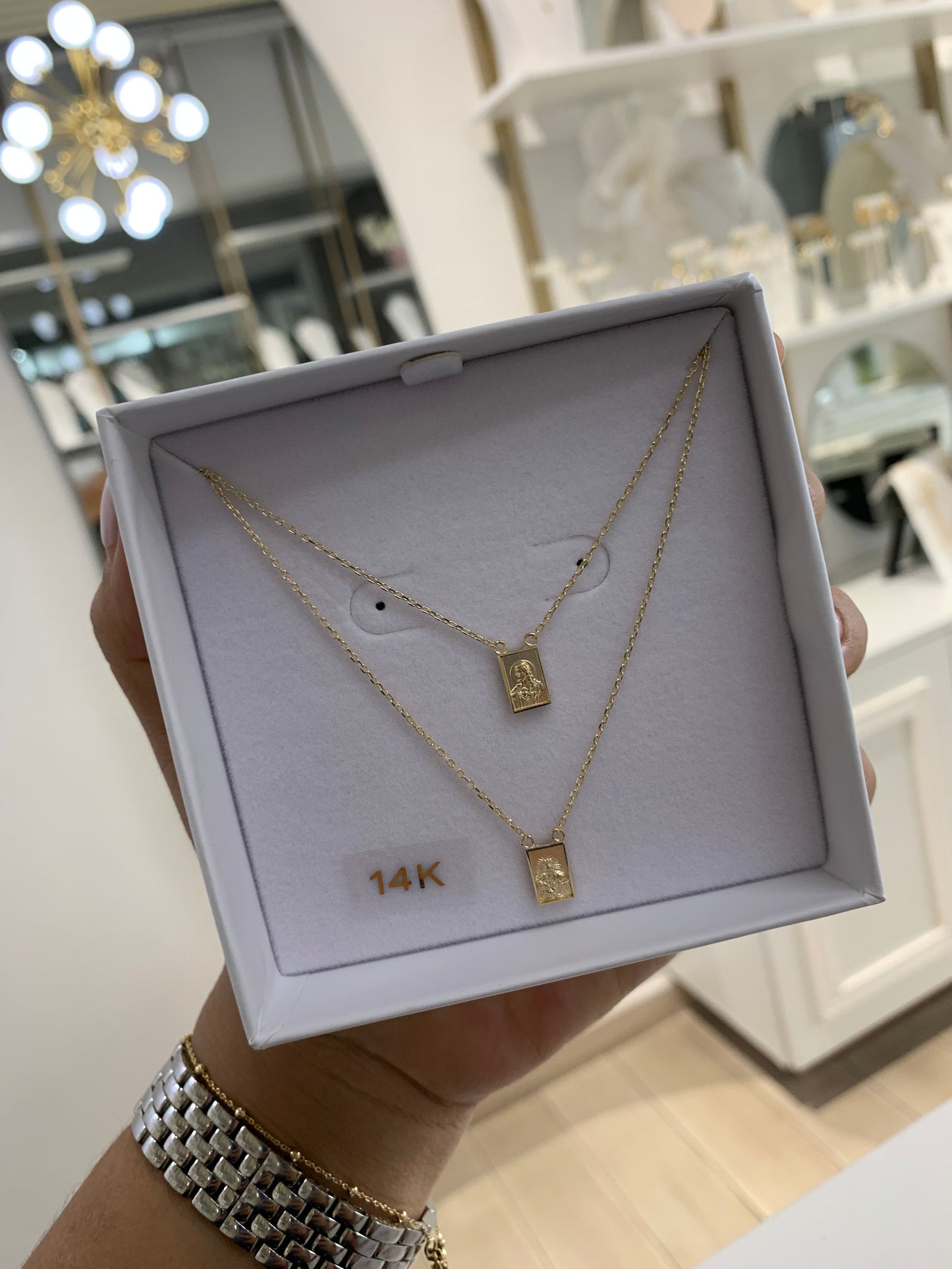 Escapulario Oro 14k