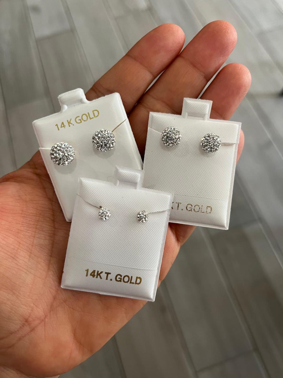 14k Disco Earrings