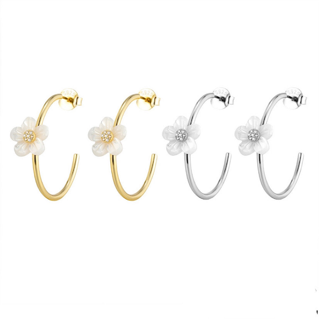 Flower Hoops