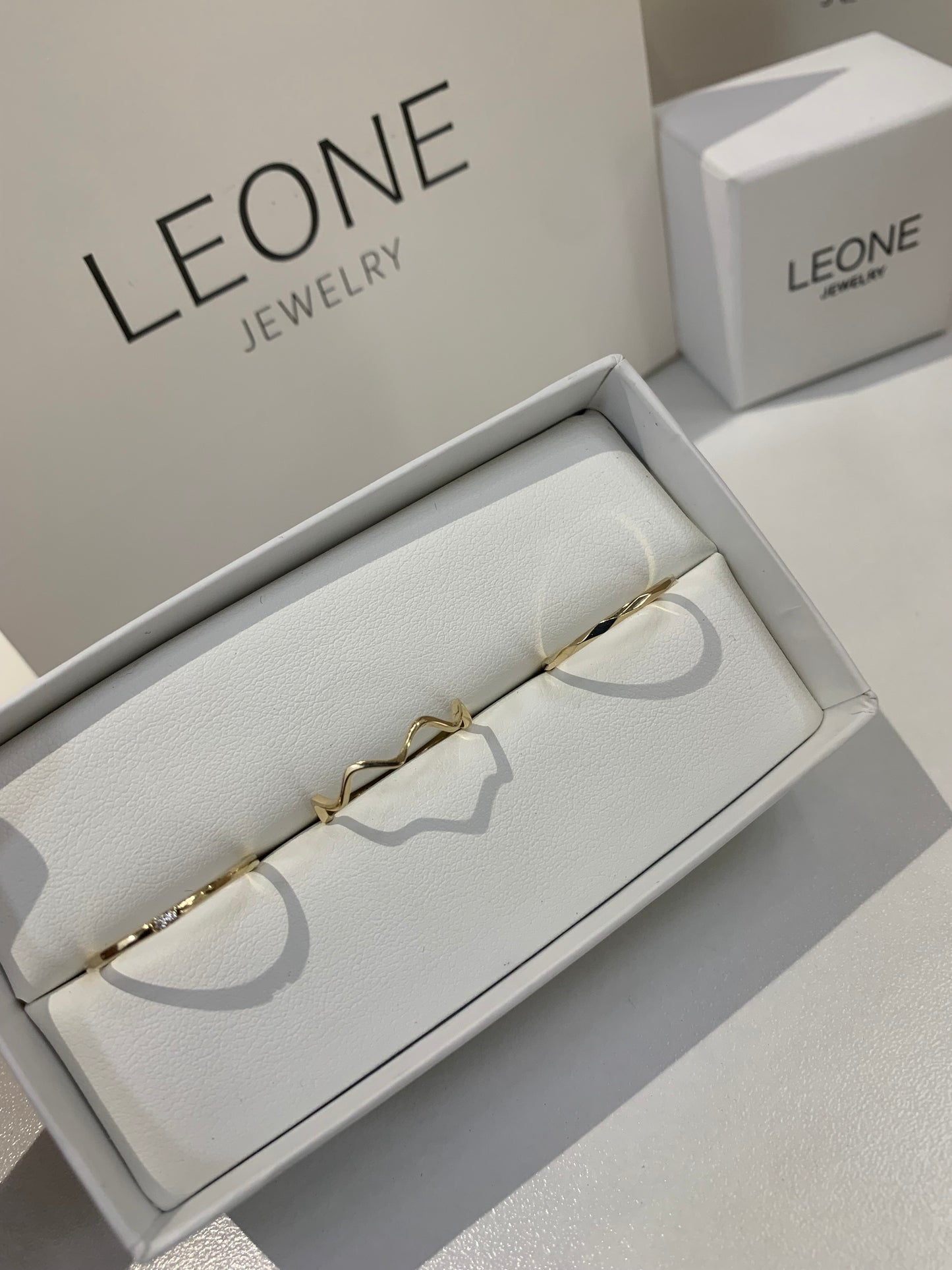 Dented Ring - Oro 14k