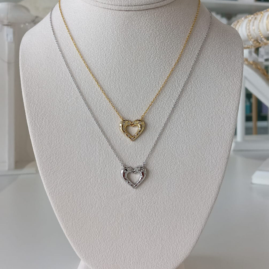 Open Heart Necklace