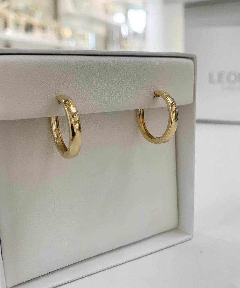 14K Hoops
