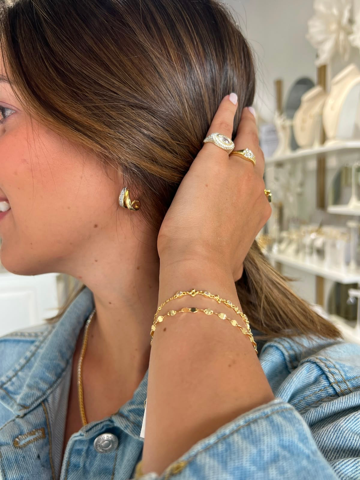 Two Tone Hoops
