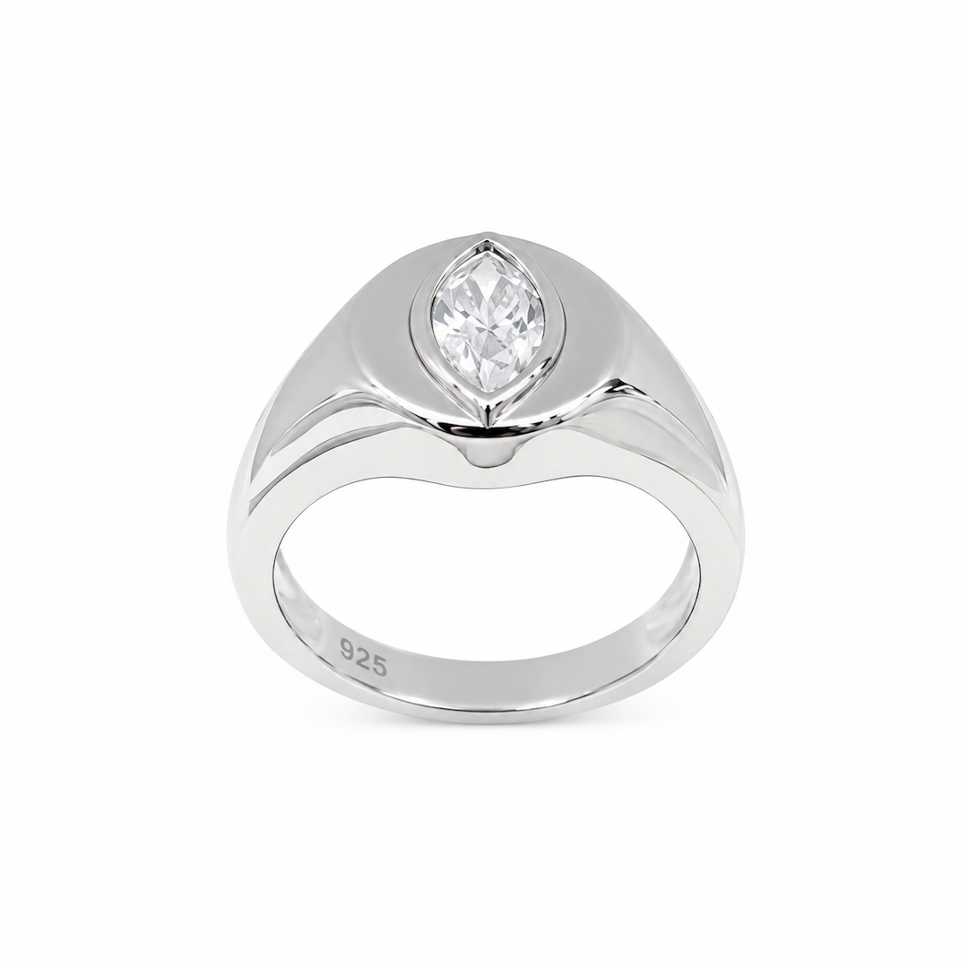 Marquise Pinky Ring
