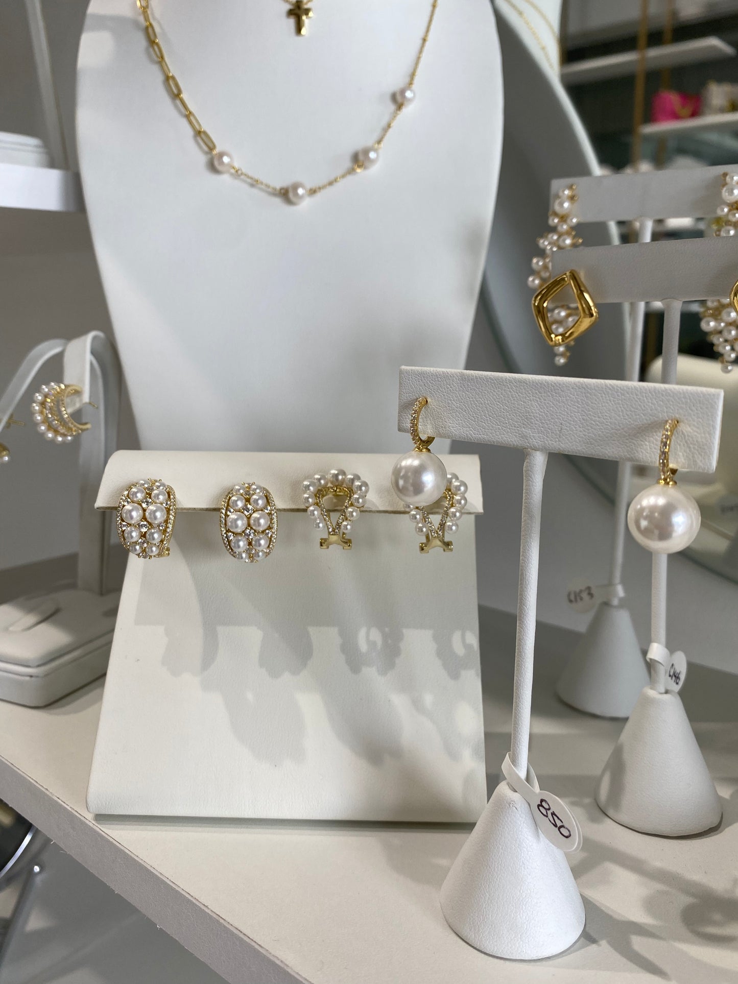 Pearl Hoops