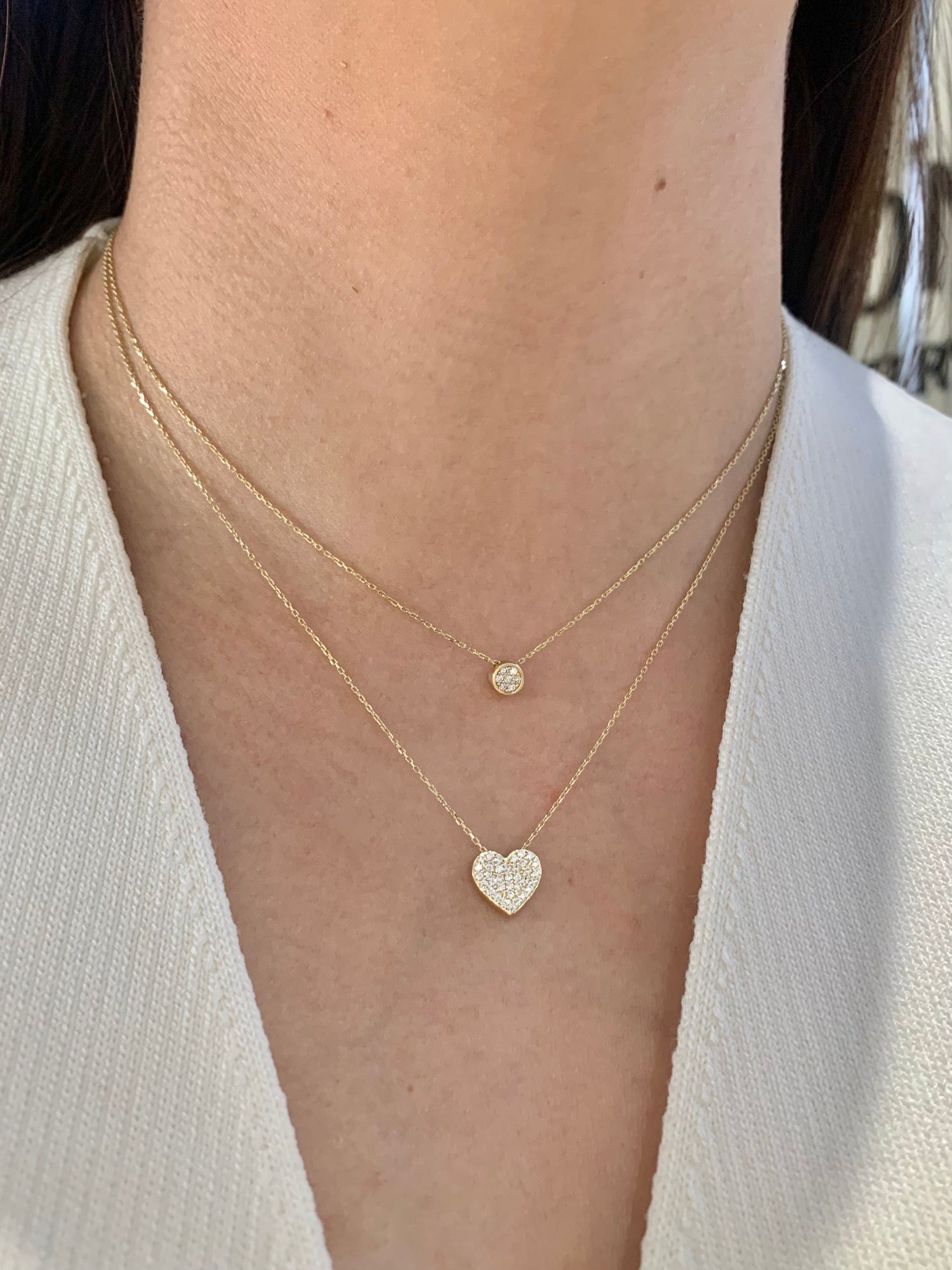 Diamantes Oro 18K