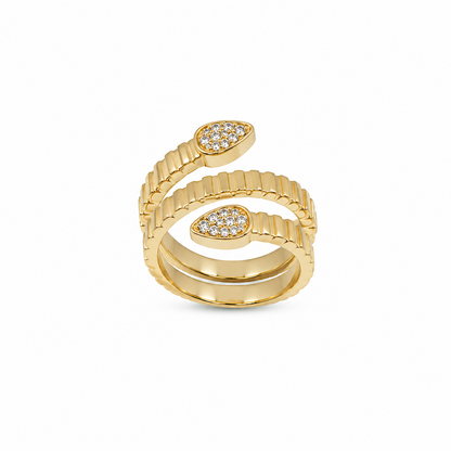 Spiral Pinky Ring