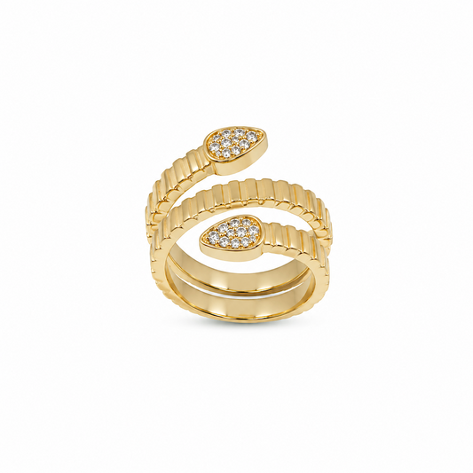 Spiral Pinky Ring