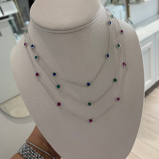 Bezel Necklace