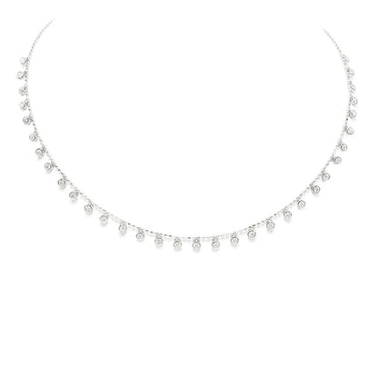 Bezel Necklace
