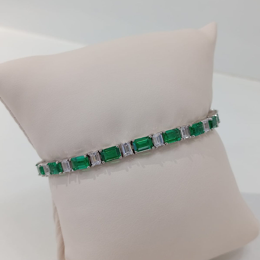 Green CZ Bracelet