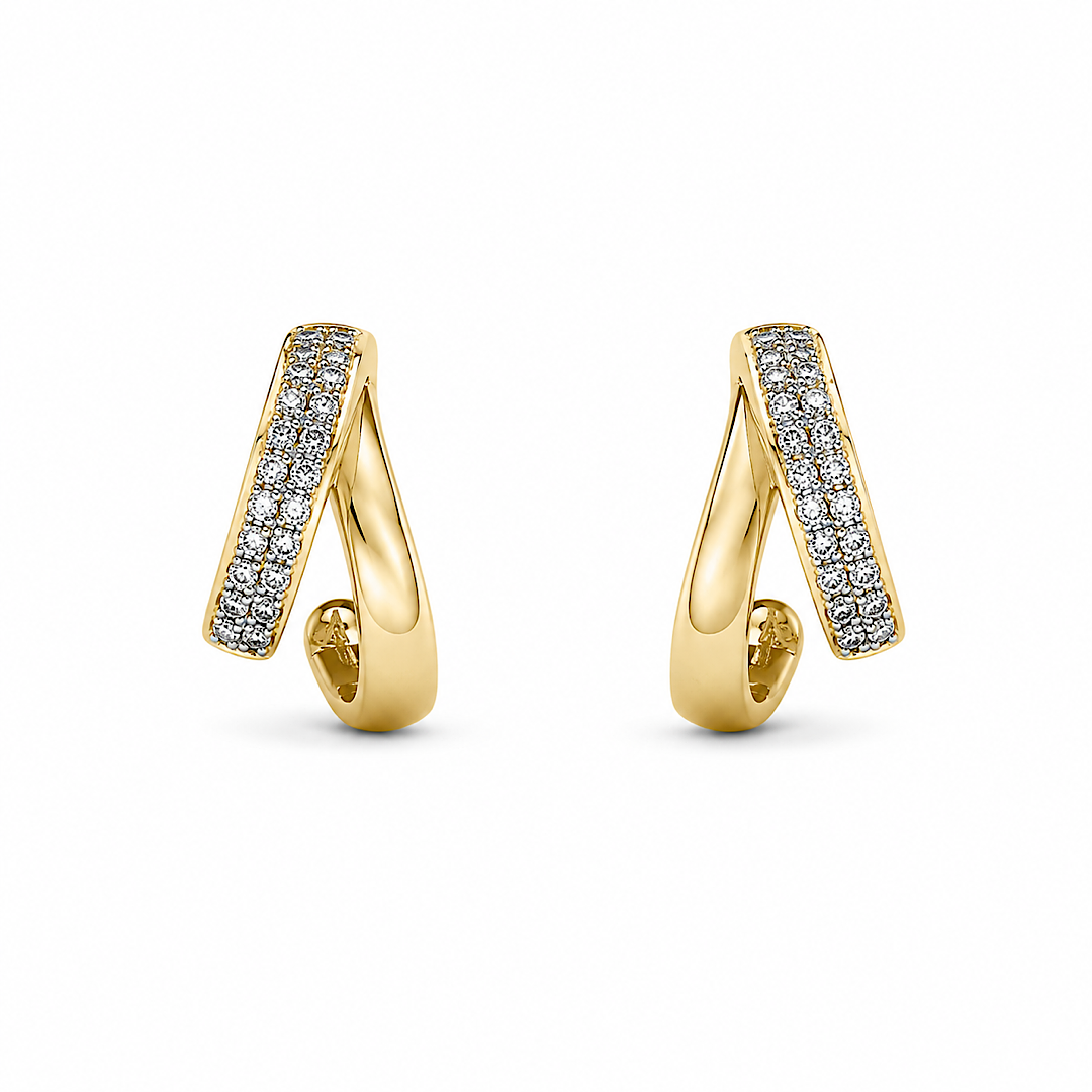 Two Tone Hoops