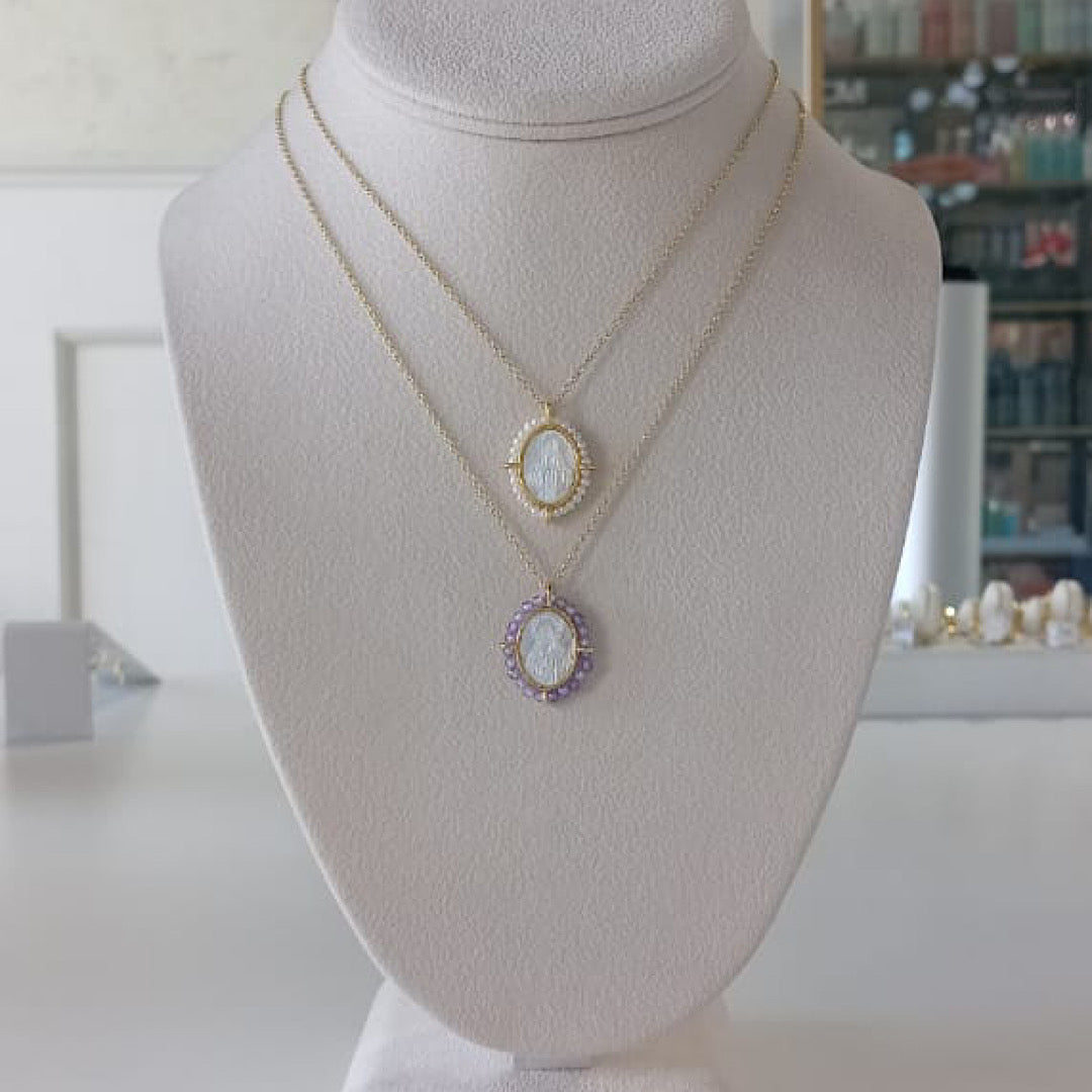 Pearl Virgin Necklace