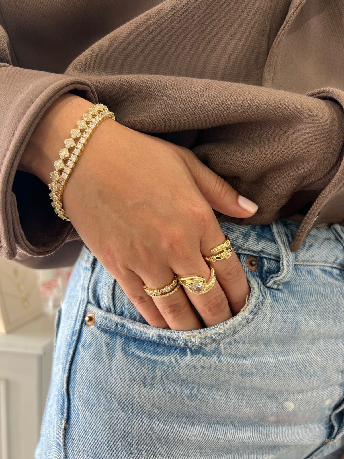 Bezel Eternity Ring