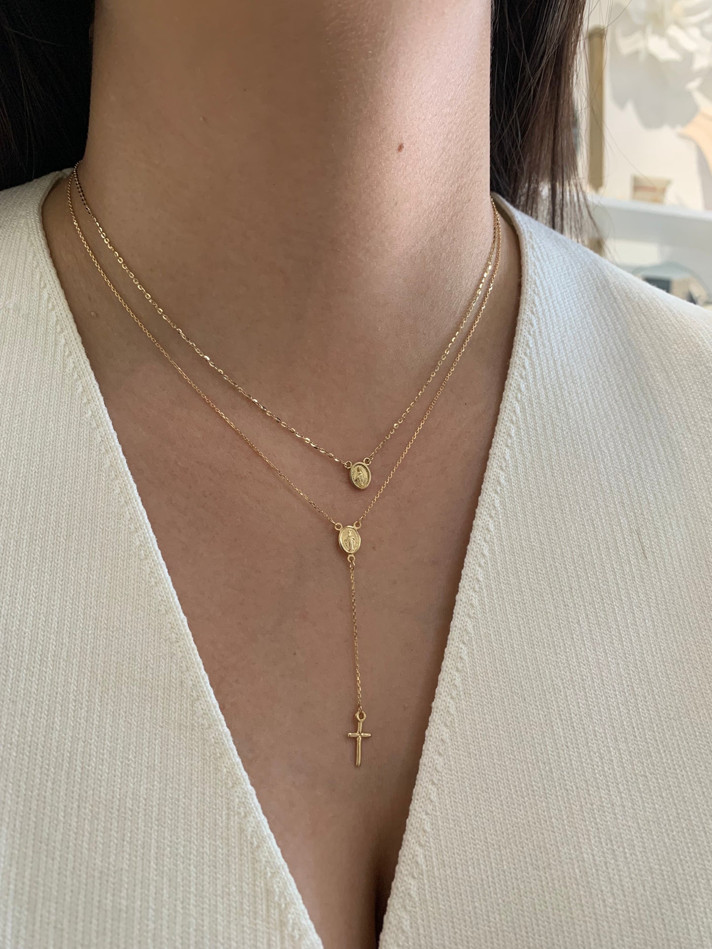 Cadena Virgen de la Medalla Milagrosa