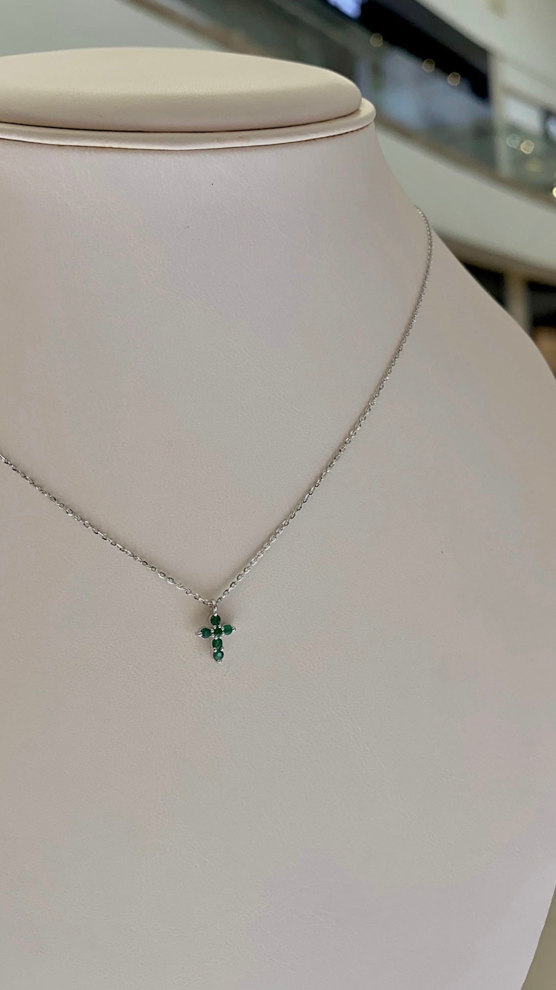 Mini Diamond Necklace 14K