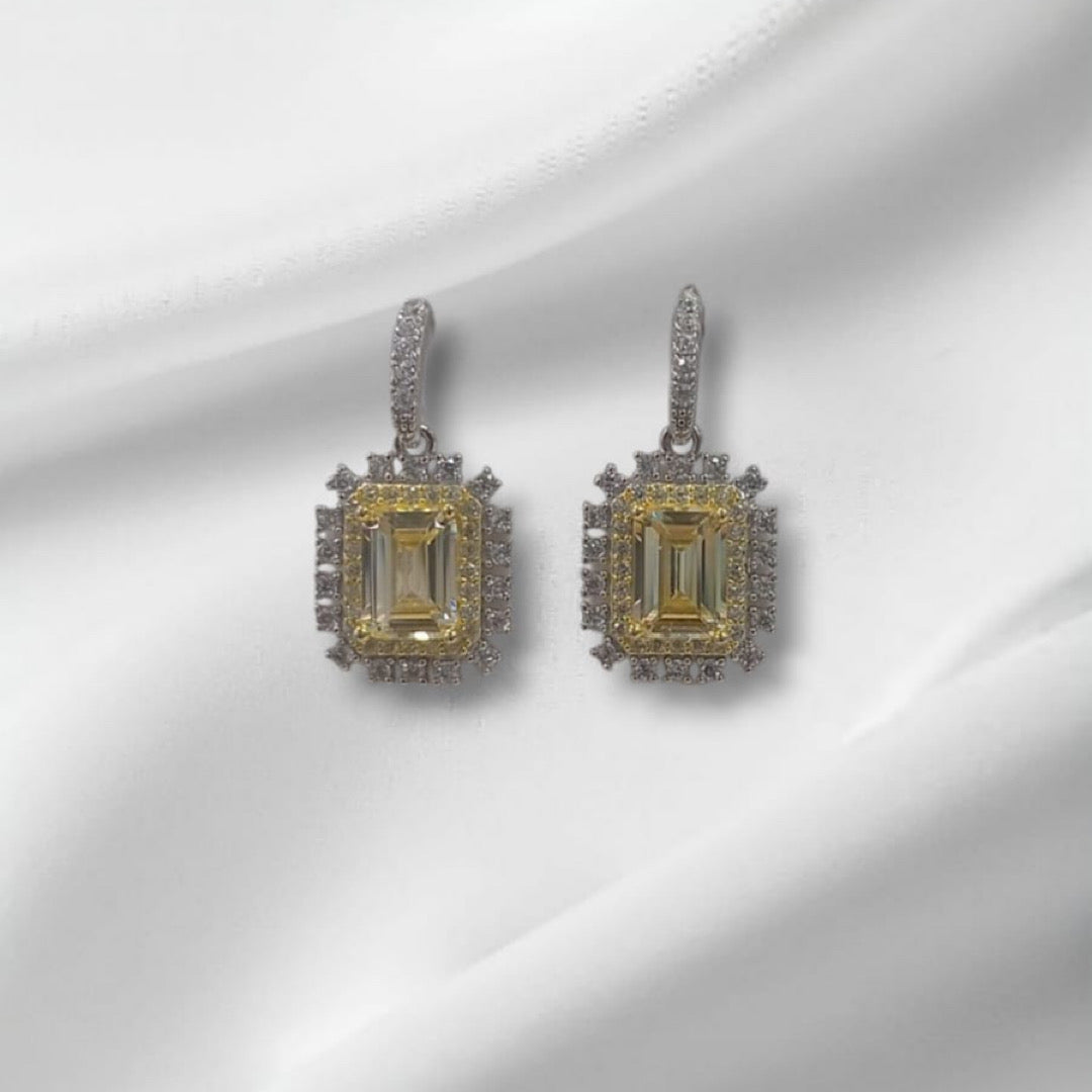 Yellow Earrings