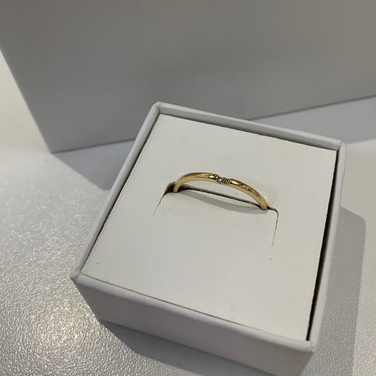 CZ 14k ring