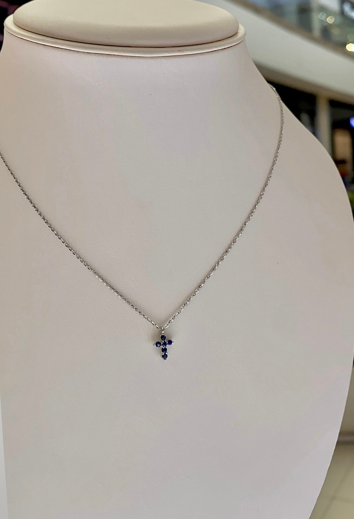 Mini Diamond Necklace 14K