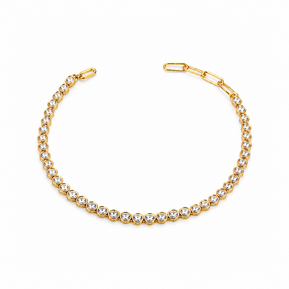 Bezel Bracelet - Natural Diamonds