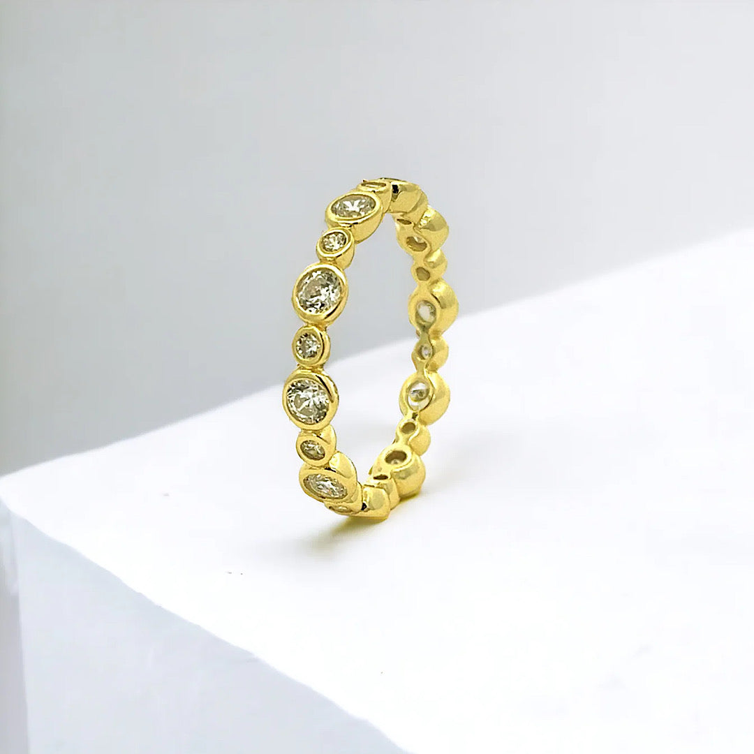 Bezel Eternity Ring