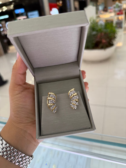 Two Tone Earrings