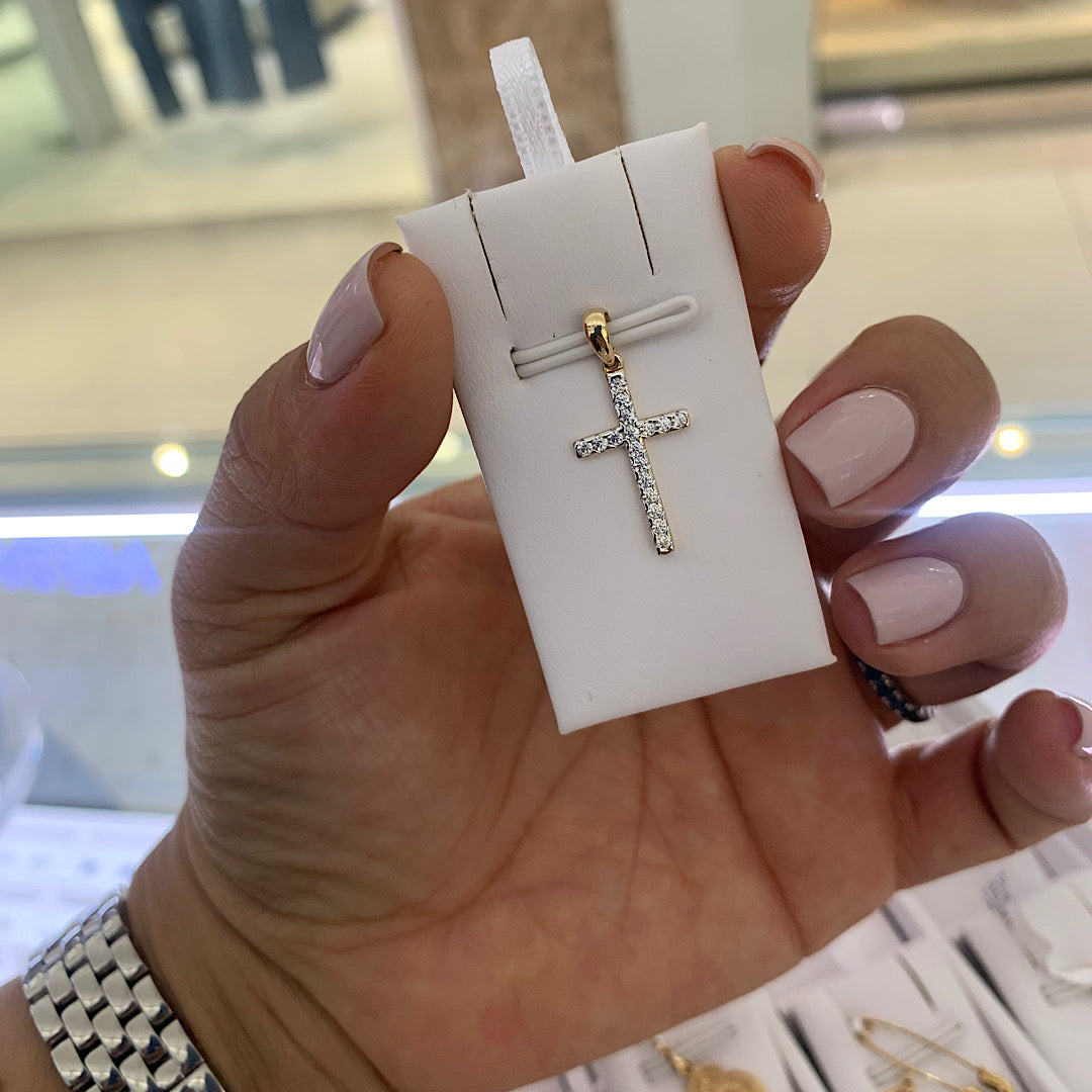 Dije Cruz Oro 14k