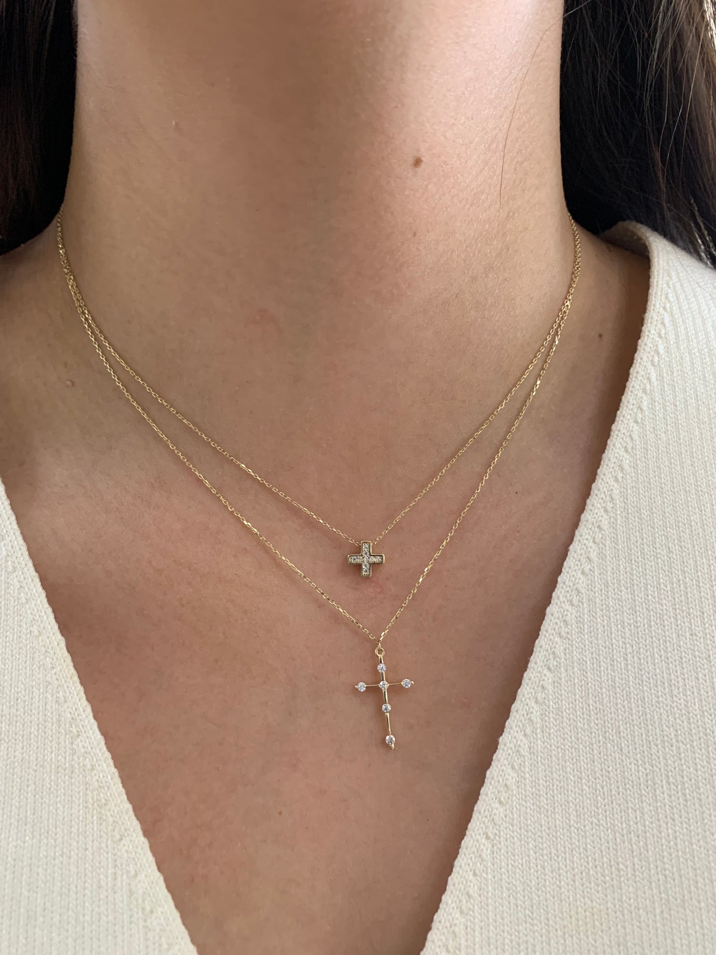 Cruz Oro 14k