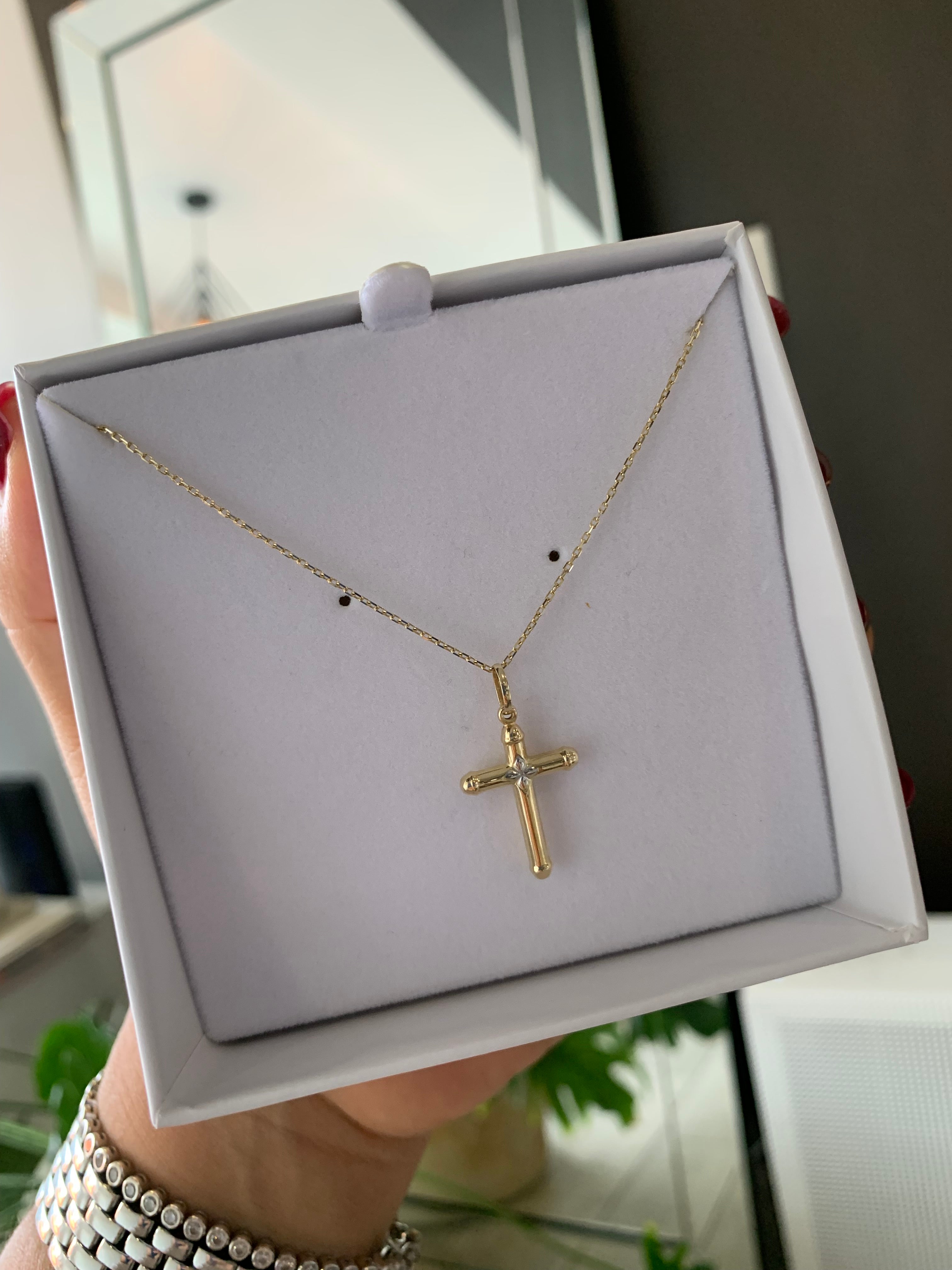 Crucifijo Oro 14K