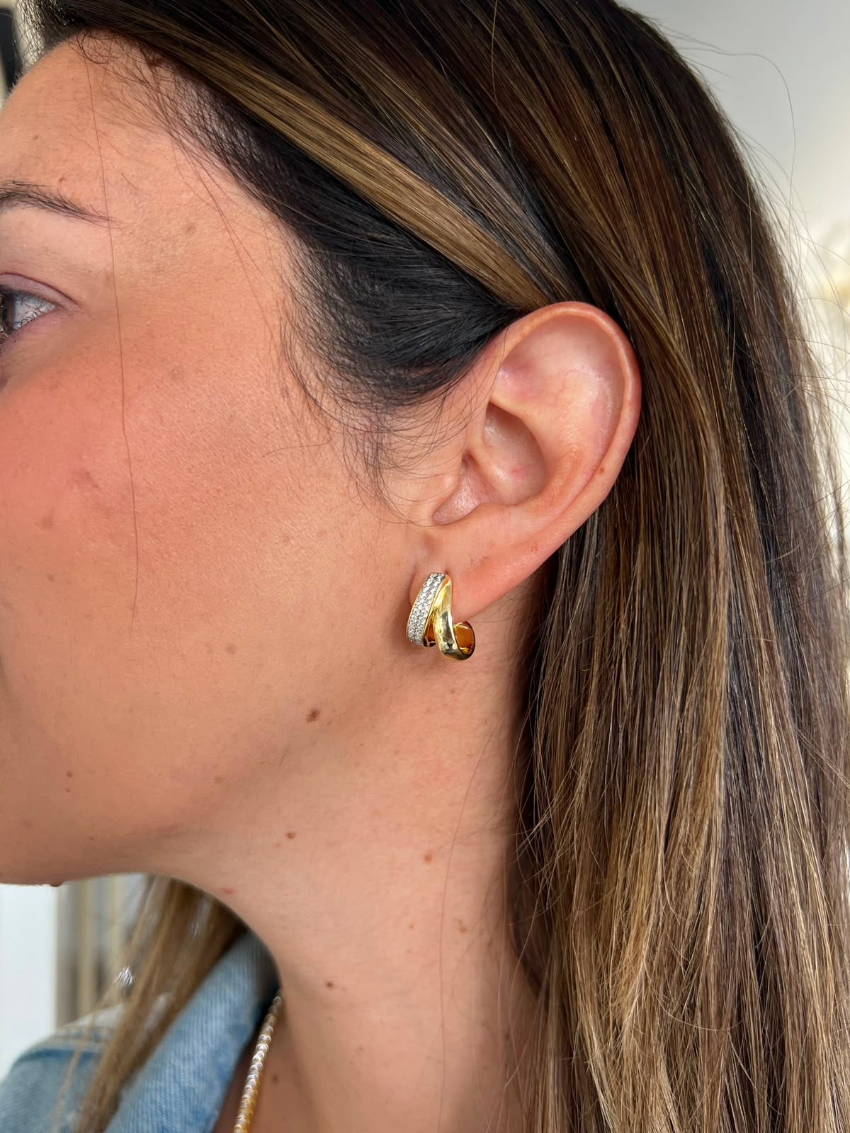 Two Tone Hoops