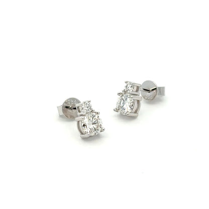 Moissanite Stone Earring