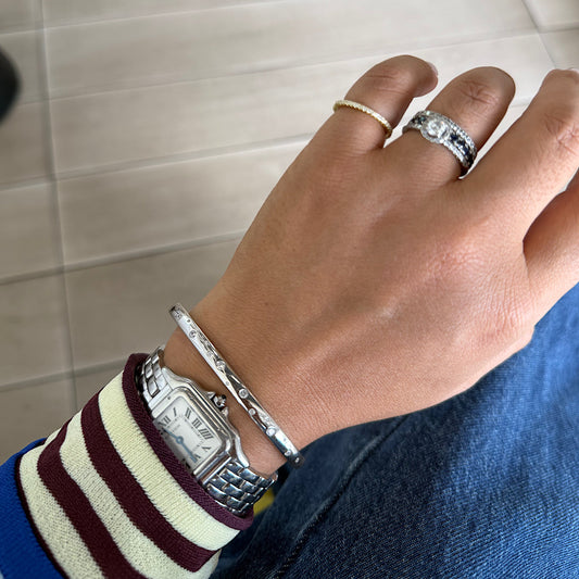 CZ Silver Bracelet