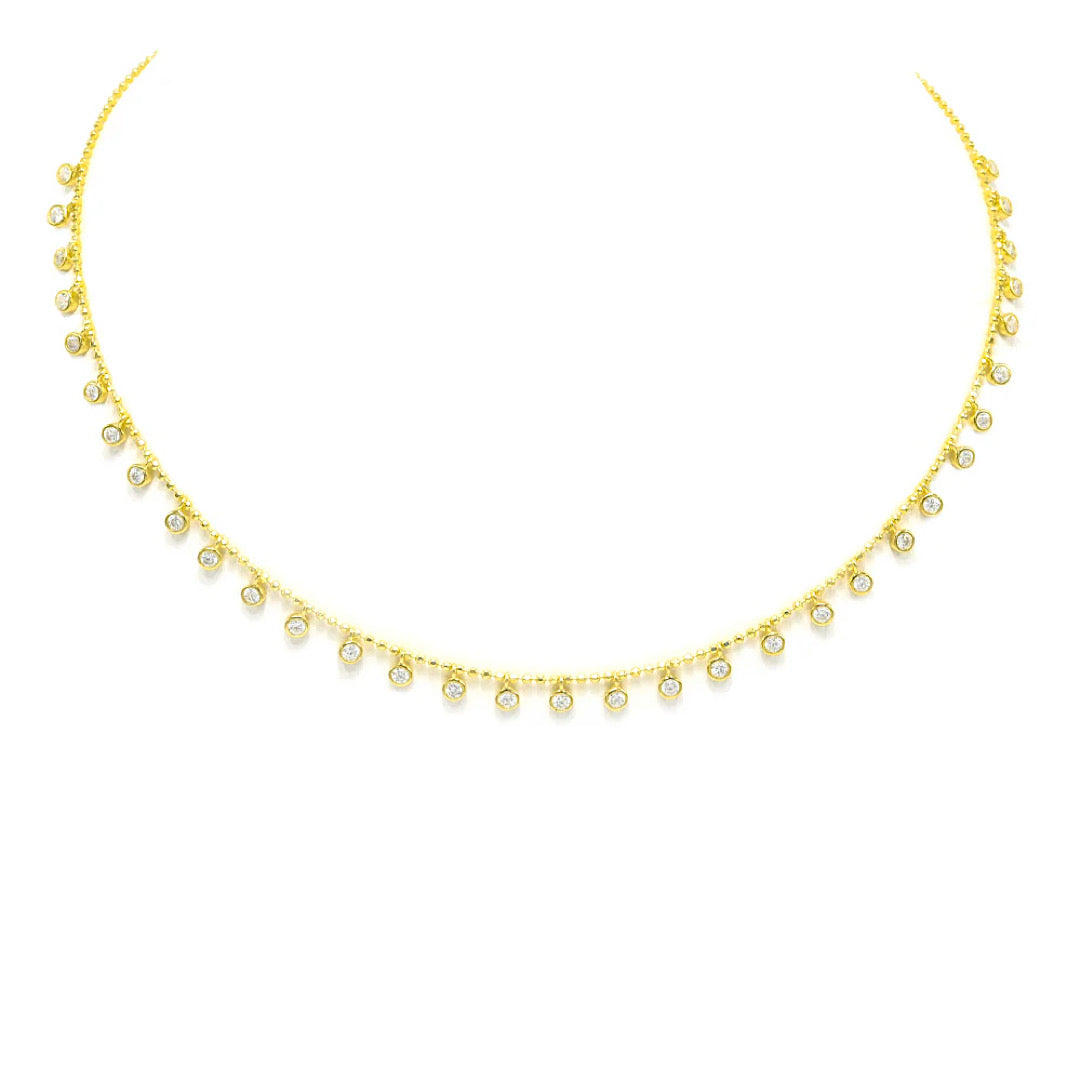 Bezel Necklace