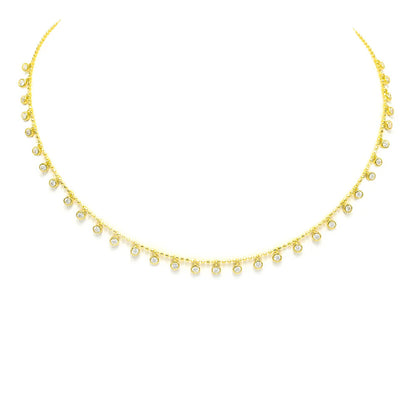 Bezel Necklace