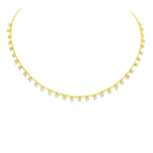 Bezel Necklace