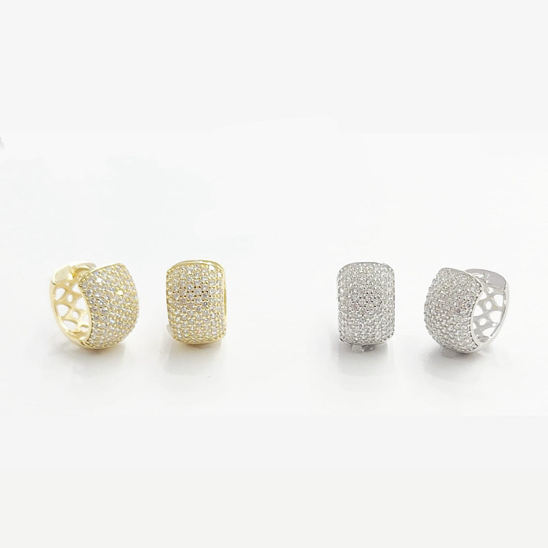 Chunky CZ Hoops