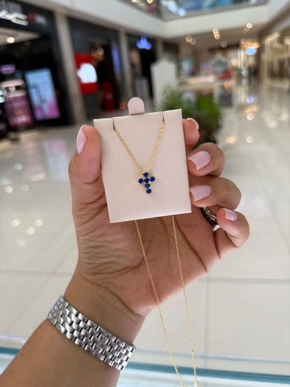 Colorful Cross Necklace