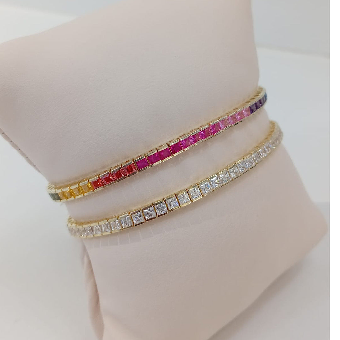 Princess Cut Bracelet