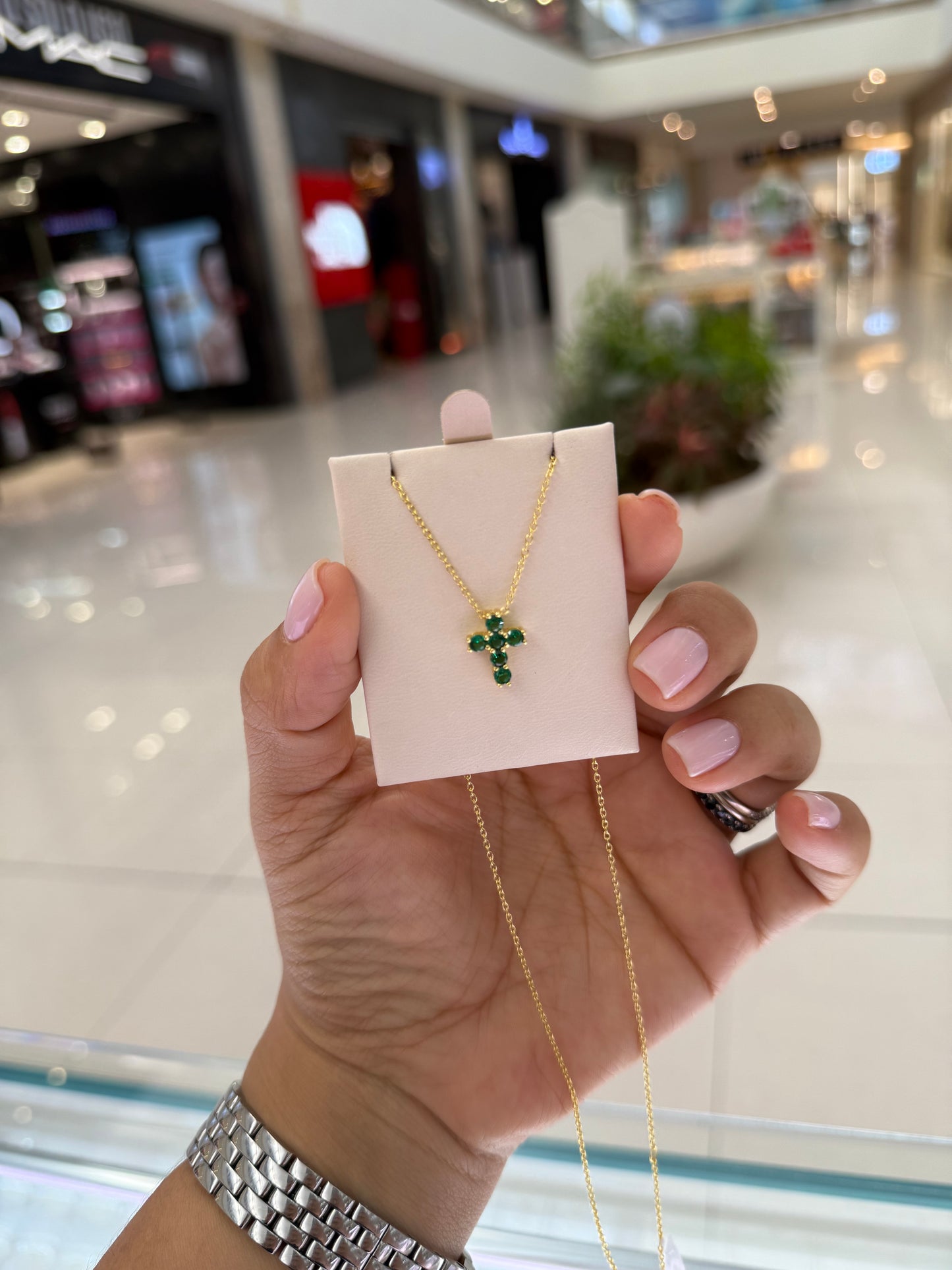 Colorful Cross Necklace