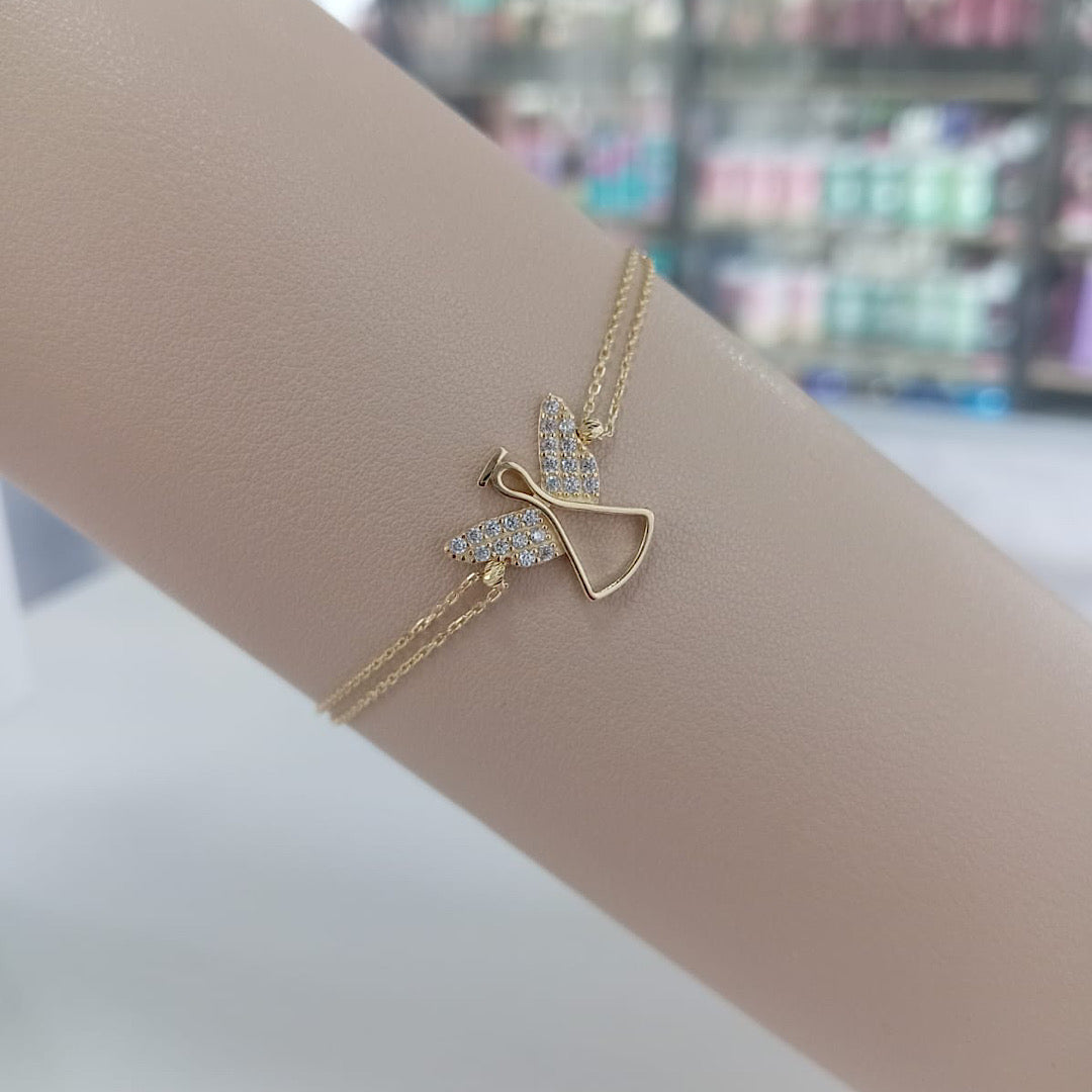 Pulsera Angel  - 14K