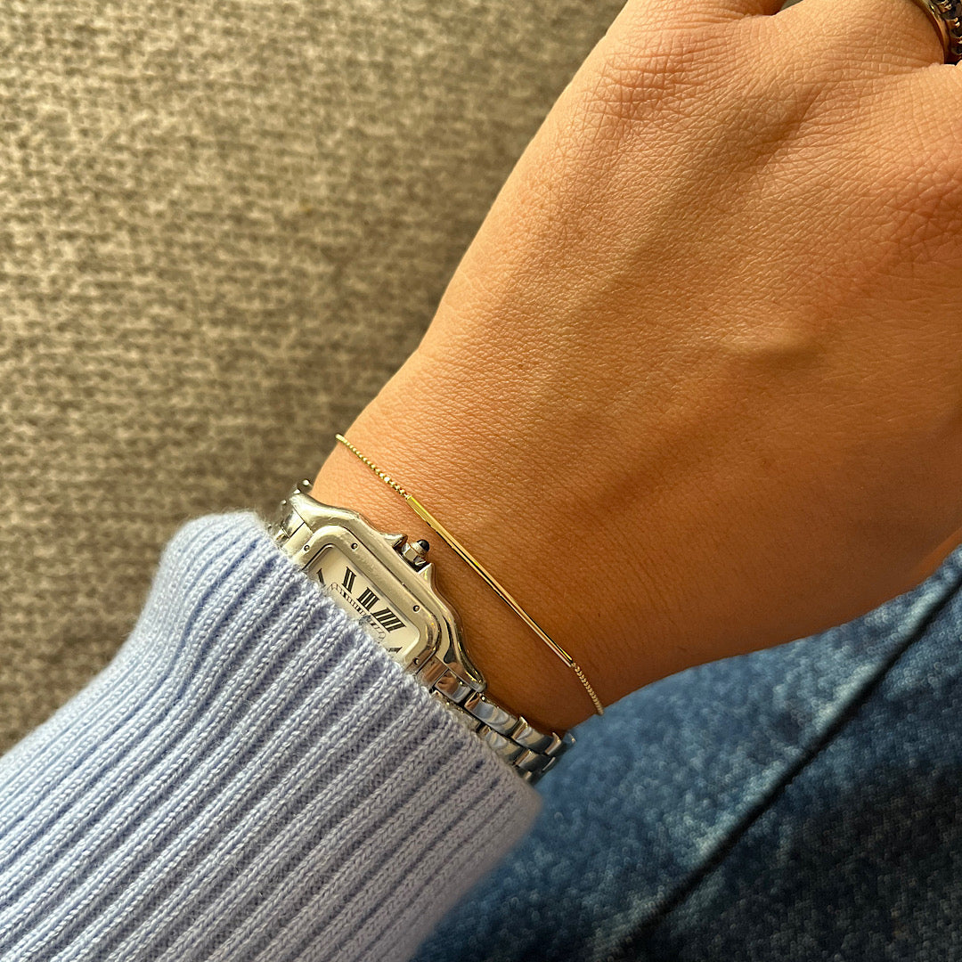 Bar - Pulsera Oro 14k