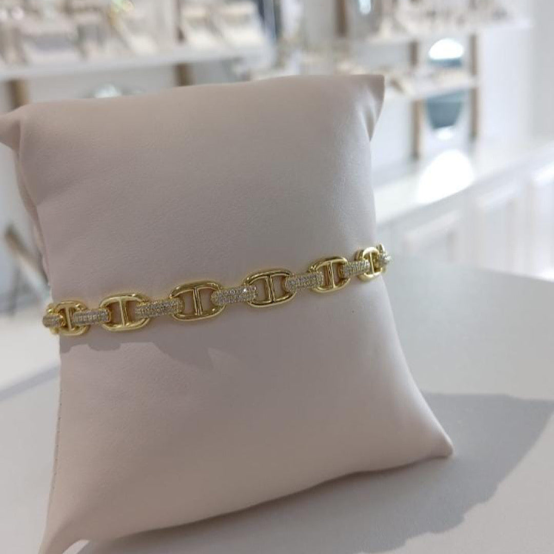 Gold Chain Bracelet