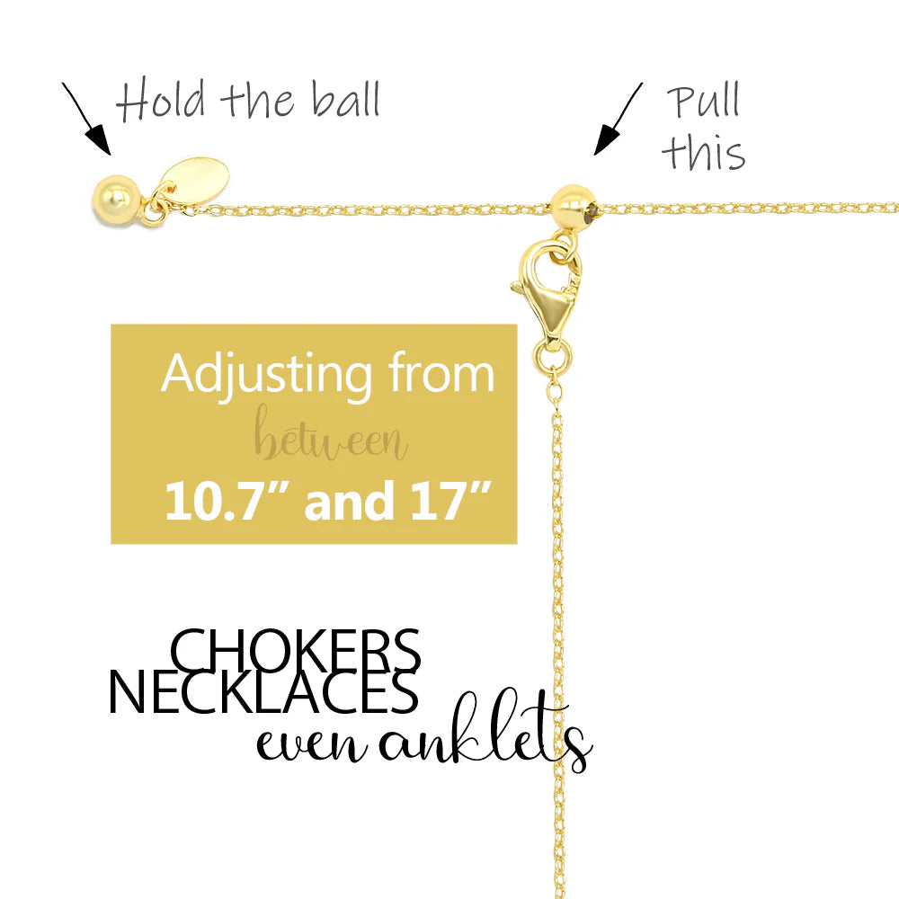 Bezel Necklace